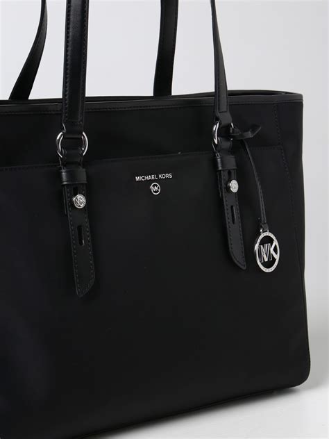 black michael kors tote violet|Michael Kors handbags small black.